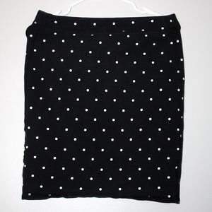 Old Navy M Polka Dot Skirt